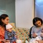 Iqra Aziz & Sadia Ghaffar introduce their babies for the first time