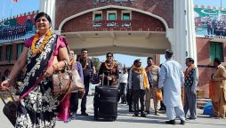 159 Indian Hindu pilgrims reach Lahore via Wagah border