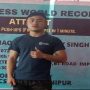 Manipur guy sets the record by 109 Finger Tip Push-ups in One Minute