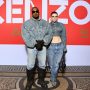 Kanye West & Julia Fox opt for denim look for Kenzo show at Paris Fashion Week