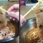 WATCH VIDEO: Woman Uses Chopsticks For Knitting Noodles, Netizens Loves it