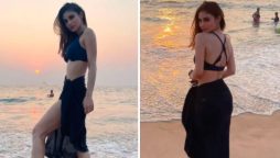 Mouni Roy slays in black bralette: See Pics