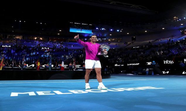 Rafael Nadal claims 21st Grand Slam title at Australian Open final