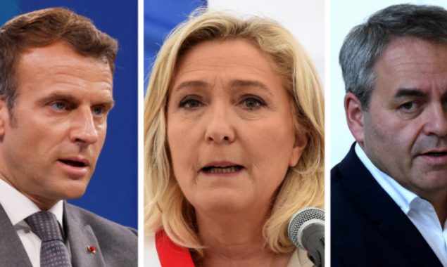 Fierce French presidential race