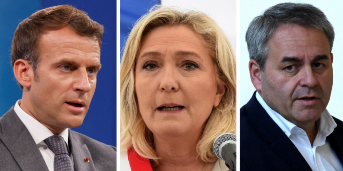 Fierce French presidential race