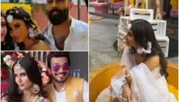 WATCH VIDEOS: Mouni Roy – Suraj Nambiar’s Wedding Festivities Begin With Mehendi and Haldi