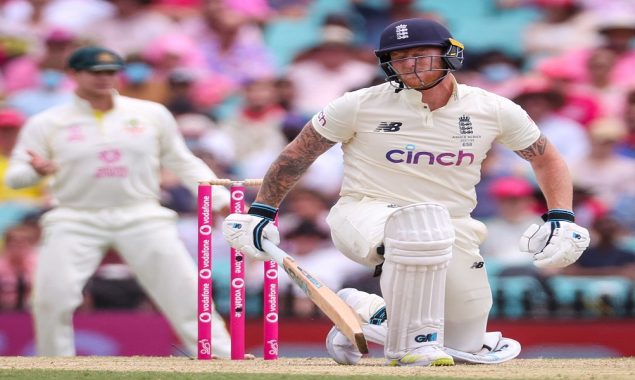 Stokes defies injury with fighting half-century in Ashes Test