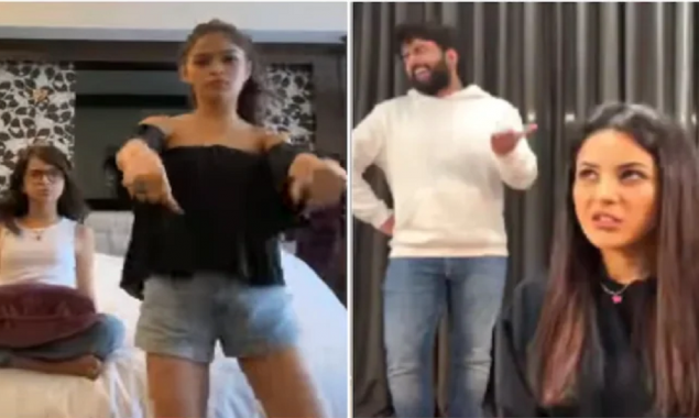 Viral video: Two girl’s groove on Shahnaz gill’s boring day