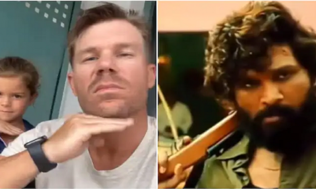 Viral video: David Warner and his daughter nail the Pushpa’s Flower Samjhe Kya dialogue
