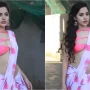 Urfi Javed breaks HOTNESS Meter in sari and risque cut-out blouse – WATCH VIDEO