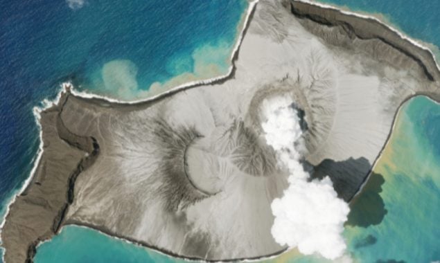 Tonga cut off by volcanic blast