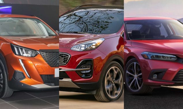 Honda Civic Vs. Peugeot 2008 Vs. Kia Sportage  [Comparison]
