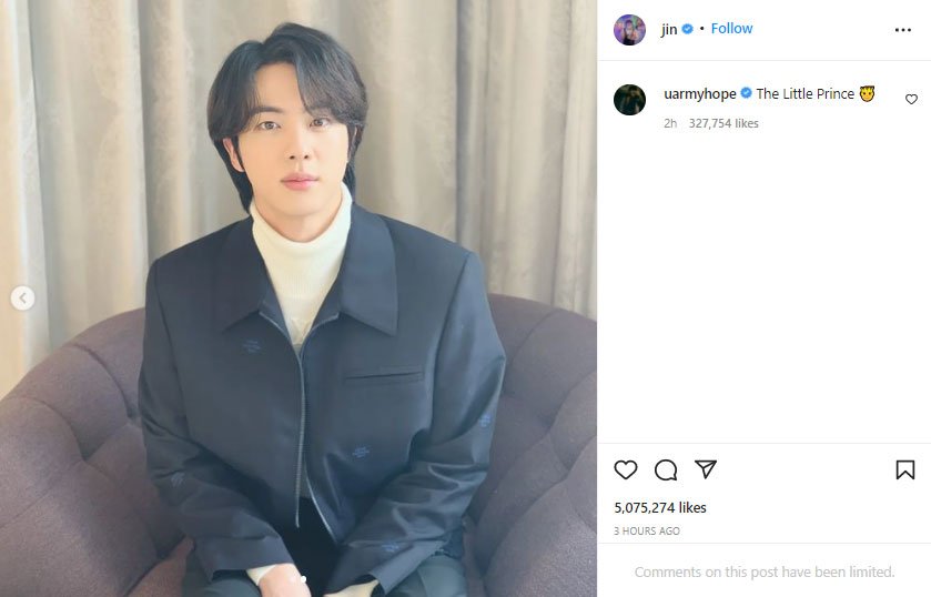 BTS' Jin