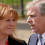 Sarah Ferguson was pictured agitated after Prince Andrew’s settlement