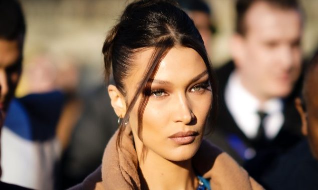 Bella Hadid’s Perplexing Mesh Outfit Is Giving Mermaids Utilitarian Mermaids