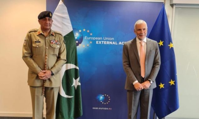 Pakistan looks forward to enhance cooperation with EU countries: army chief