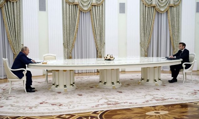 US silent on whether Macron’s Russia visit helped ease Ukraine crisis