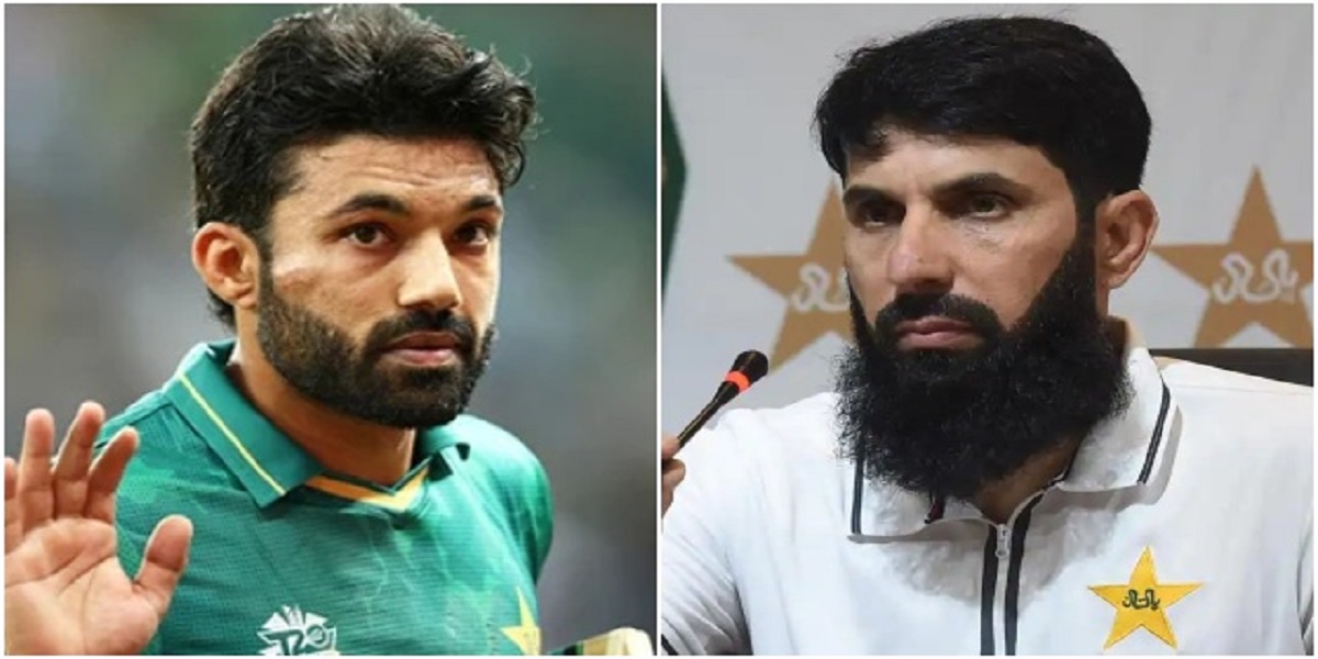 Misbah-ul-Haq and Mohammad Rizwan