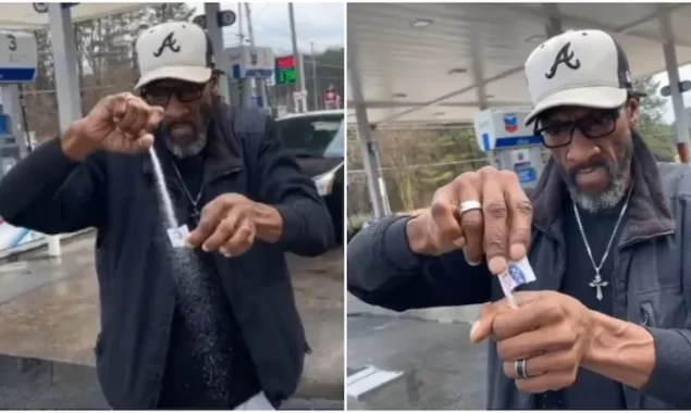 WATCH VIDEO: Man performs a magic trick with a sugar sachet. The internet is in awe