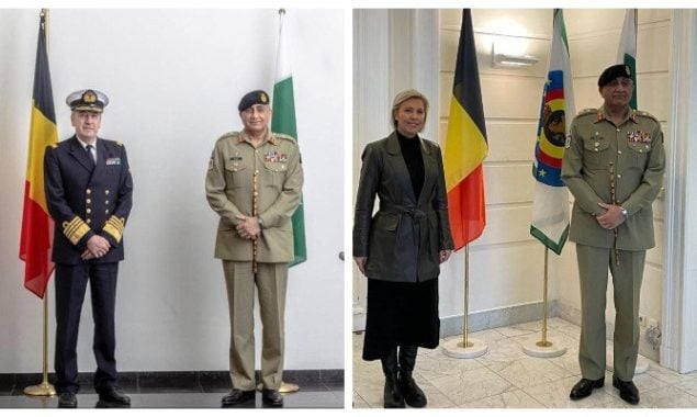 Pakistan, Belgium agree to enhance military relations