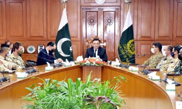 49-member delegation of Command, Staff College Quetta calls on Chief Justice Umar