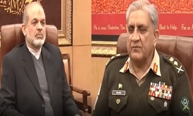 Gen Bajwa urges collective efforts against miscreants along Pak-Iran Border