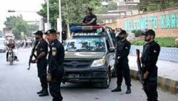 police crackdown in Peshawar