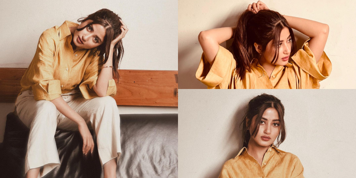 Sajal Aly shows how to glam up gorgeously for virtual meetings