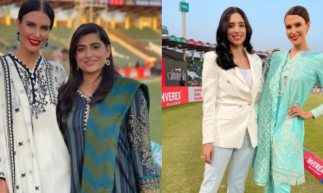 PSL 7: Erin Holland has a good time with her Pakistani “Behnen”