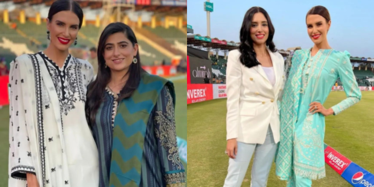 PSL 7: Erin Holland has a good time with her Pakistani "Behnen"PSL 7: Erin Holland has a good time with her Pakistani "Behnen"