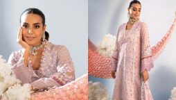 Iqra Aziz shows us how to stay festive ready in the ritziest way