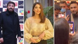 Netizens criticize Nauman Ijaz for mocking Saboor Aly at Parizaad screening 
