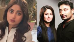 WATCH: Makeup artist Babar Zaheer shares a cute video of Sajal Aly