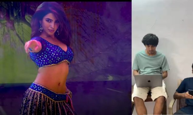 Watch Samantha reacts to a comedian’s version of Oo Antava