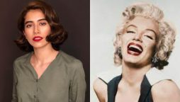 Syra Yousuf flaunts Marilyn Monroe's classic hairstyle