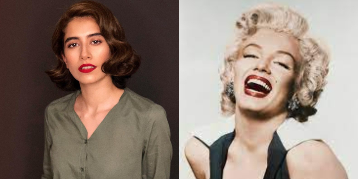 Syra Yousuf flaunts Marilyn Monroe's classic hairstyle