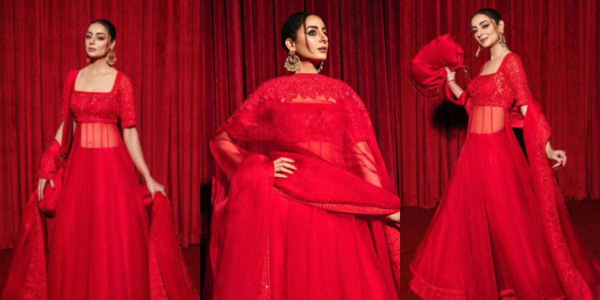Sarwat Gilani looks ravishing in red, see photos