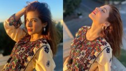 Ayesha Omar shares beautiful sun-kissed snaps in a traditional Sindhi outfit