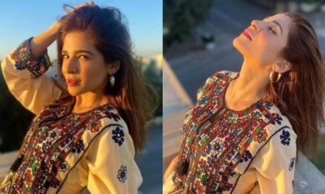 Ayesha Omar shares beautiful sun-kissed snaps in a traditional Sindhi outfit