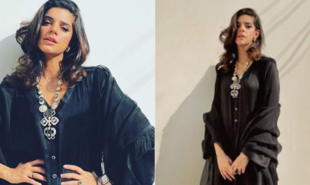 Sanam Saeed is an eternal beauty in this black sheer number