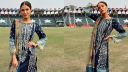 PSL 7: Erin Holland once again flaunts her desi look