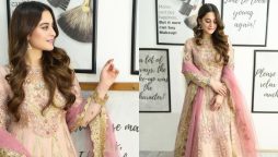Aiman Khan makes for a starry vision in a pink outfit