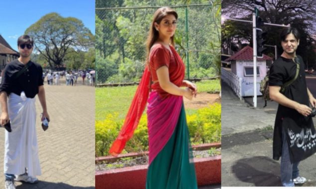 Hiba Bukhari and Arez Ahmed trolled for their honeymoon outfits