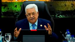 PLO central council holds general assembly meeting in presence of Abbas
