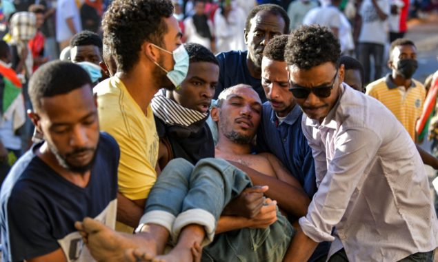 Sudan security forces fire tear gas at anti-coup protesters