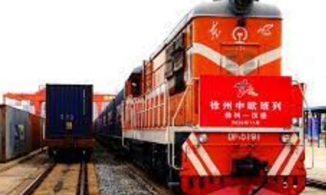 New freight train connection runs between Germany and China