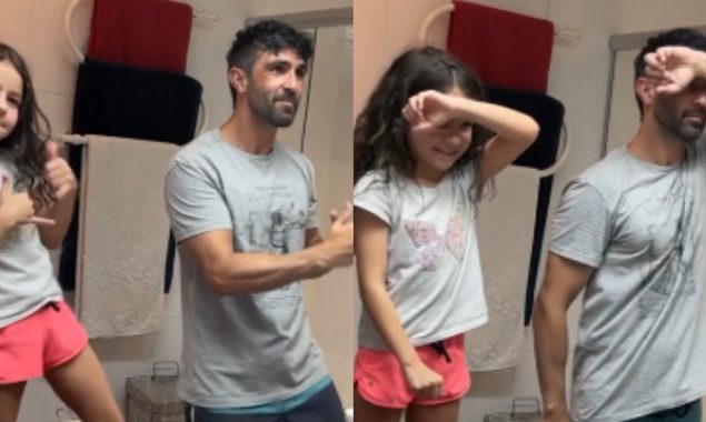 Netizens got thrills over a little girl and her dad dancing to ‘Kacha Badaam’