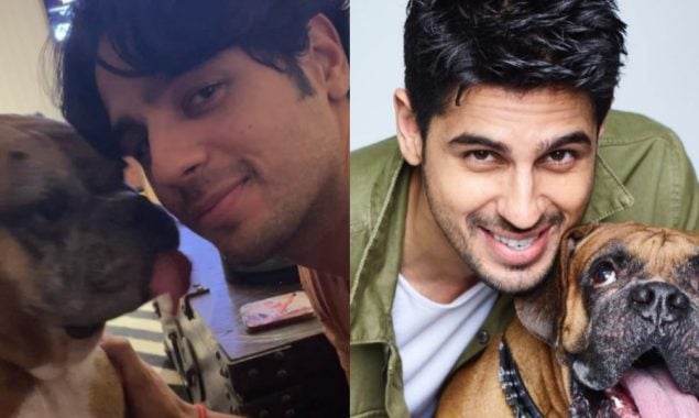 Sidharth Malhotra pens a heartfelt note in the memory of his dog