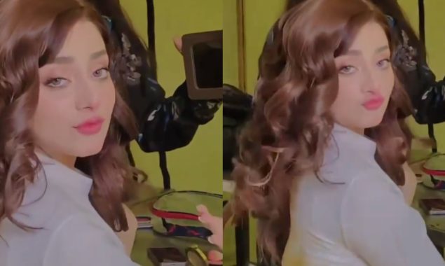 WATCH: Alizeh Shah flaunts her hair like a true diva