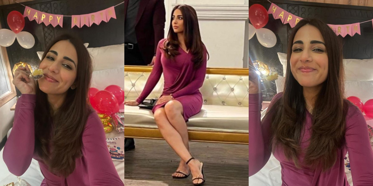 Ushna Shah celebrates her birthday in style, see photos